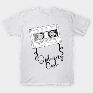 Good Vibes Johnny Cash // Retro Ribbon Cassette T-Shirt